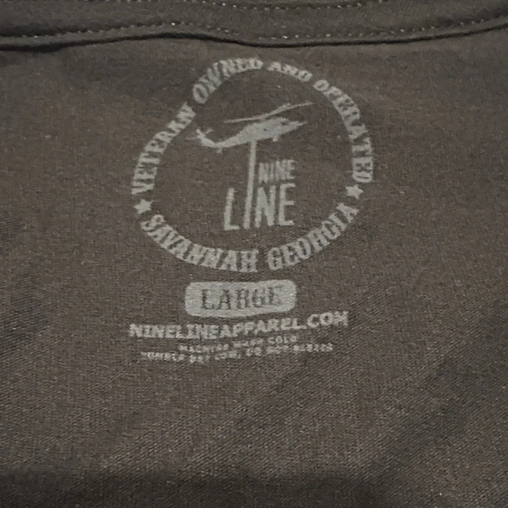 Nine Line Men's Black Long Sleeve Tee - Picture 2 of 3